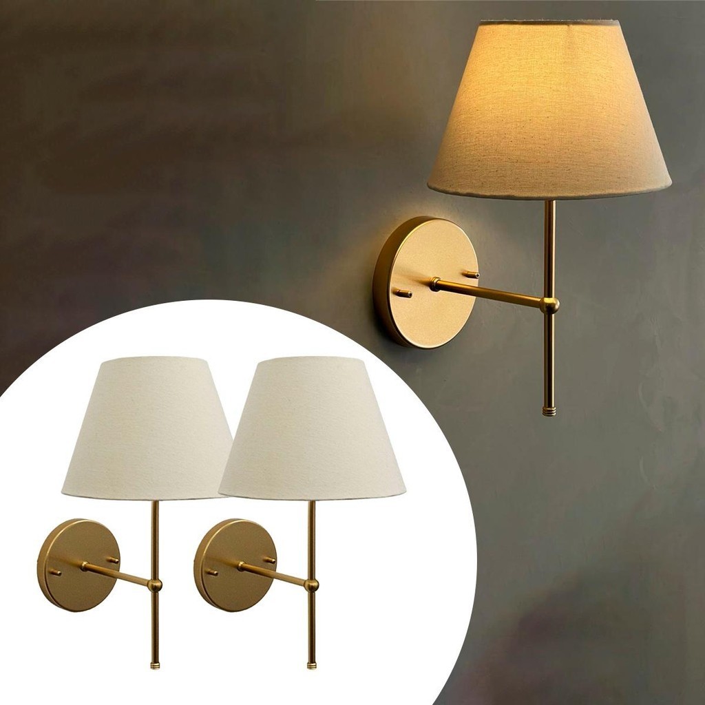 Kit 2 Arandelas luminária de Parede Clássica interna bivolt Com Cúpula Ref 19 Decoração iluminação Casa Kit 2 Arandelas luminária de Parede Clássica interna bivolt Com Cúpula Ref 19 Decoração iluminação Casa