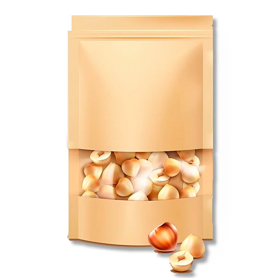 Saco de Papel Kraft com Visor Stand Up Pouch Zip 10x15cm – Hermético Fosco p Fora Impermeável p dentro – 10 un – Rizzo Saco de Papel Kraft com Visor Stand Up Pouch Zip 10x15cm – Hermético Fosco p Fora Impermeável p dentro – 10 un – Rizzo