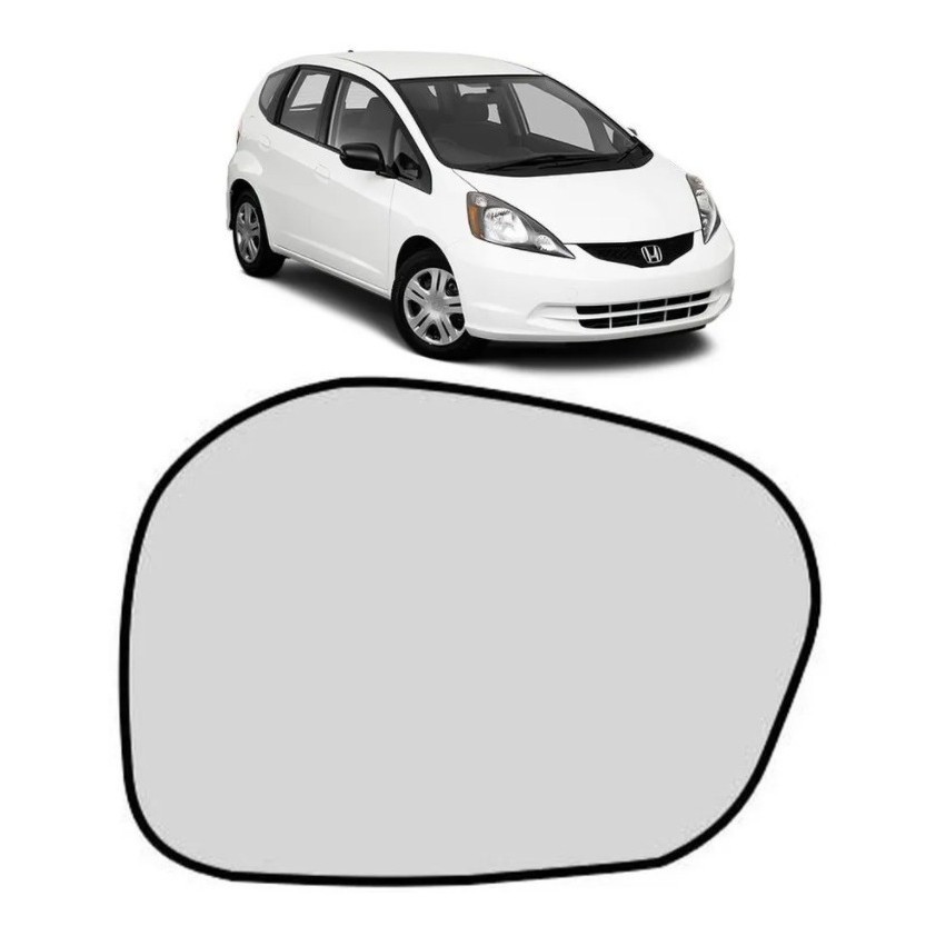 Lente Base Retrovisor Honda New Fit 2009 2010 2011 Direito Lente Base Retrovisor Honda New Fit 2009 2010 2011 Direito