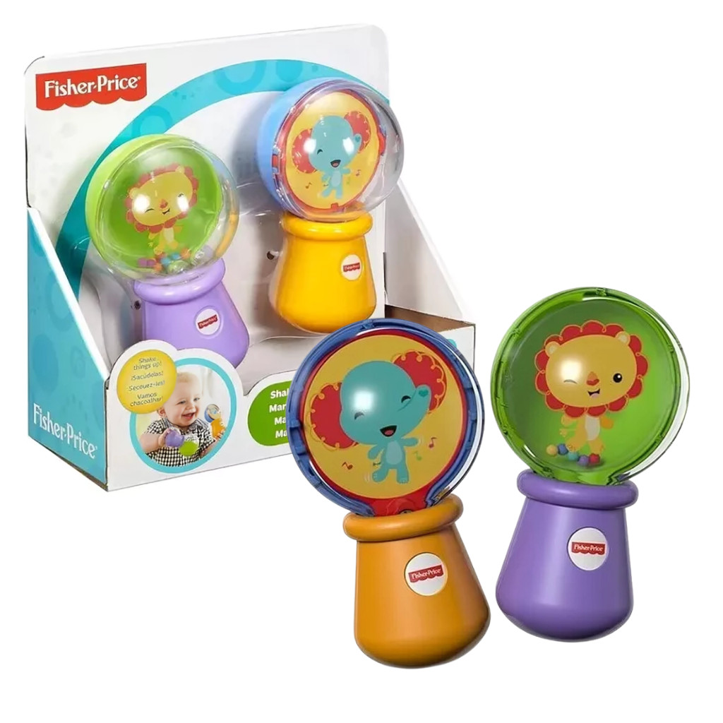 Chocalho Maracas Divertidas Dmc42 – Fisher-price Chocalho Maracas Divertidas Dmc42 – Fisher-price