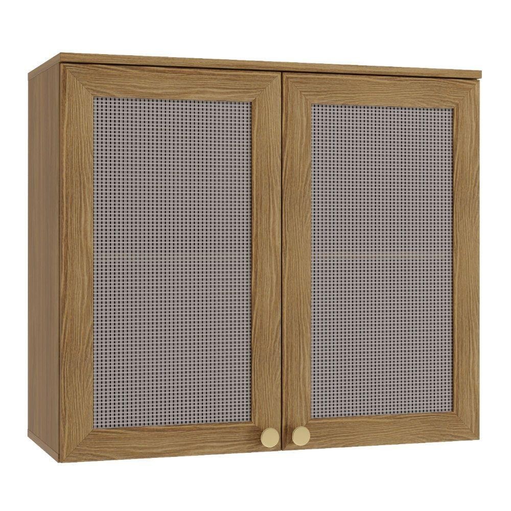 Armário Aéreo Duas Portas Botanic Kappesberg 70x80x34cm Armário Aéreo Duas Portas Botanic Kappesberg 70x80x34cm