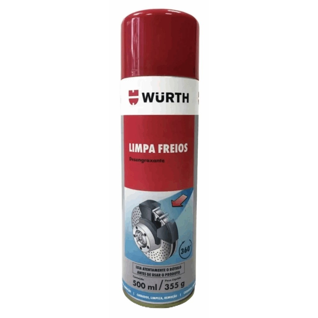 Limpa Freios Desengraxante Peças Motor Rodas 500ml Limpa Freios Desengraxante Peças Motor Rodas 500ml