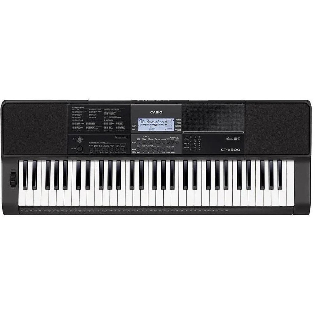Teclado Musical Casio Ctx800 61 Teclas Sensitivas Usb Teclado Musical Casio Ctx800 61 Teclas Sensitivas Usb