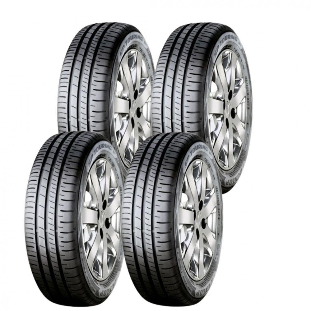 Kit 4 Pneus Dunlop 175/65R14 82T Sp Touring R1 Zurich/Cinza Kit 4 Pneus Dunlop 175/65R14 82T Sp Touring R1 Zurich/Cinza