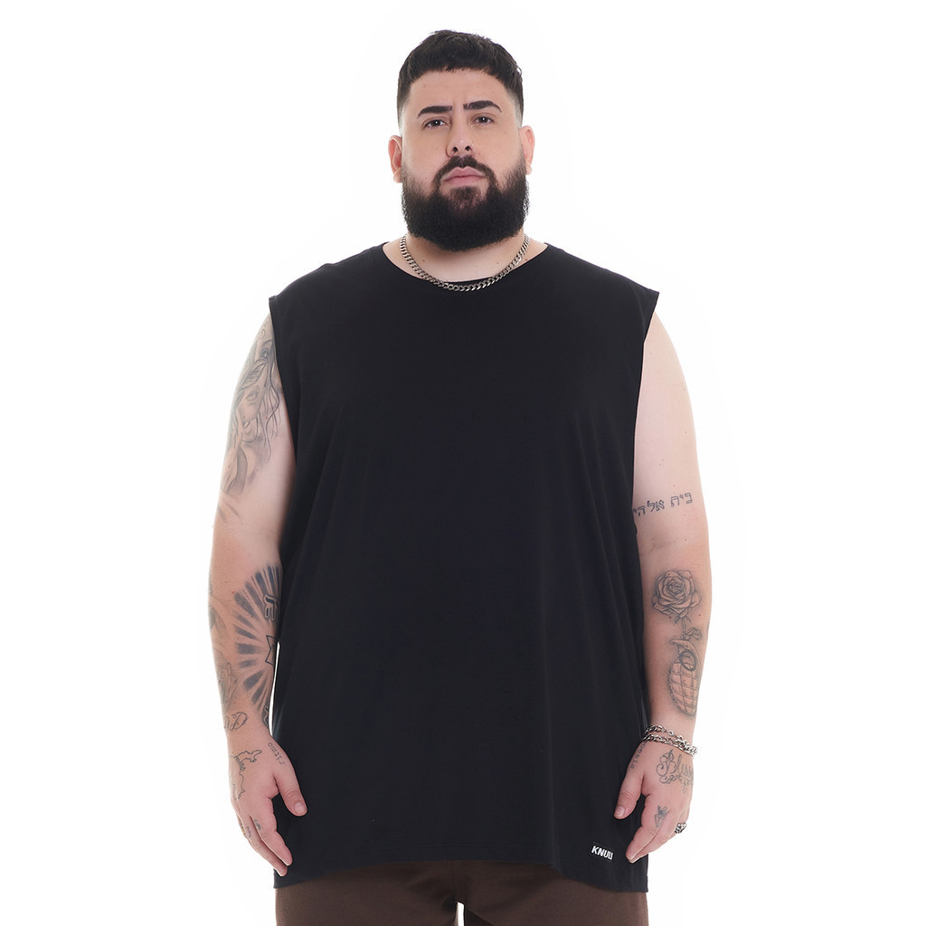 Regata Machao Basica Preto Knulu Regata Machao Basica Preto Knulu