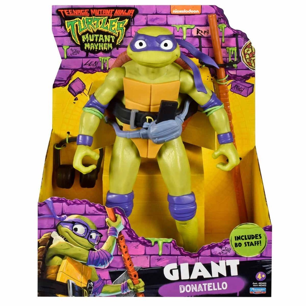 Boneco Gigante Donatello de 30cm – As Tartarugas Ninja
