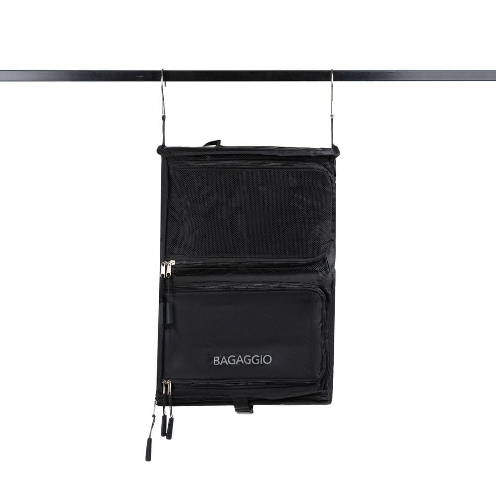 Organizador de Mala Pequeno Travelback Preto Organizador de Mala Pequeno Travelback Preto