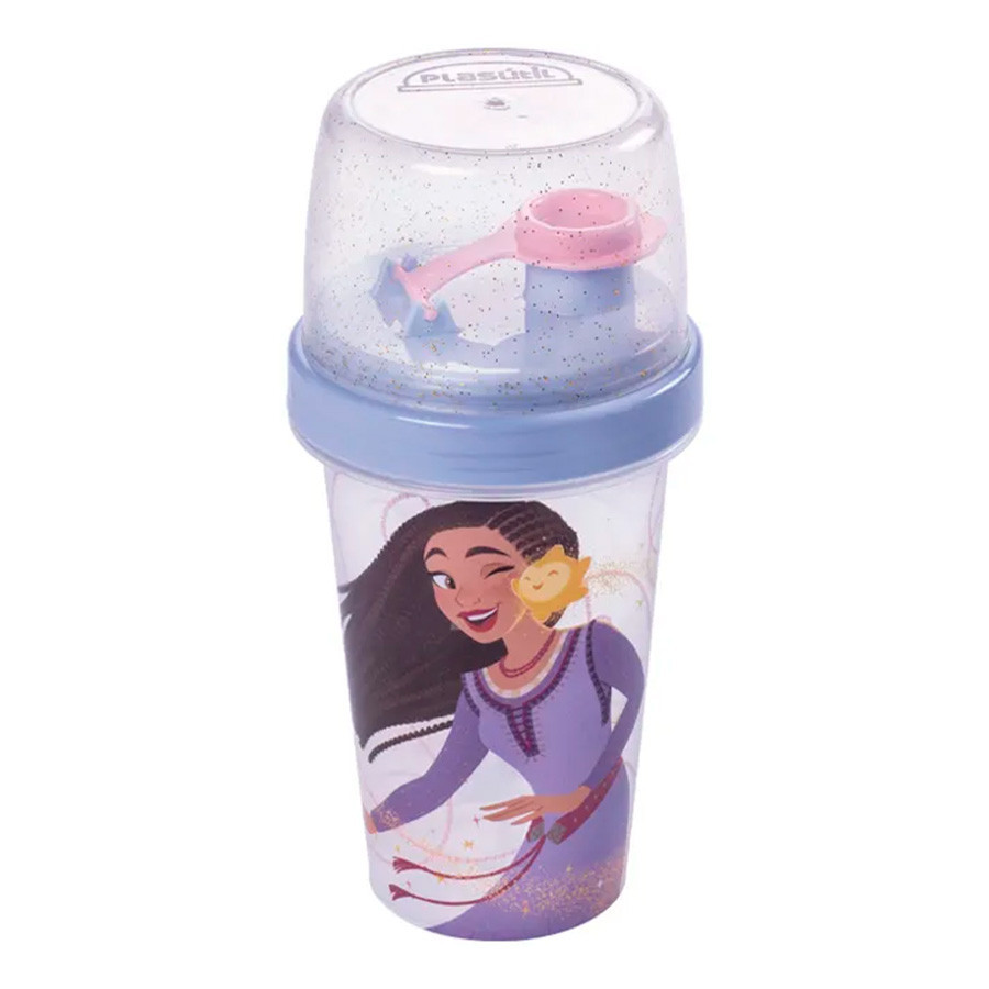Mini Shakeira com Tampa – Wish: O Poder dos Desejos – 320 ml – 1 unidade – Plasútil – Rizzo Mini Shakeira com Tampa – Wish: O Poder dos Desejos – 320 ml – 1 unidade – Plasútil – Rizzo