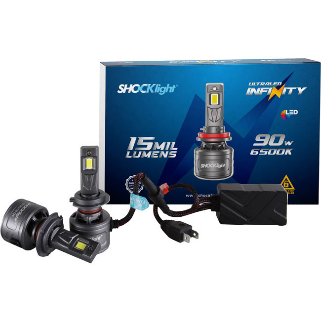 Lâmpada Ultra Led Shocklight H7 90w Infinity 15000lm Canbus Lâmpada Ultra Led Shocklight H7 90w Infinity 15000lm Canbus