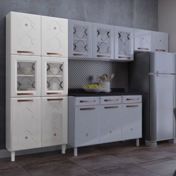 Paneleiro Duplo de Aço Mirage New Telasul Branco Paneleiro Duplo de Aço Mirage New Telasul Branco
