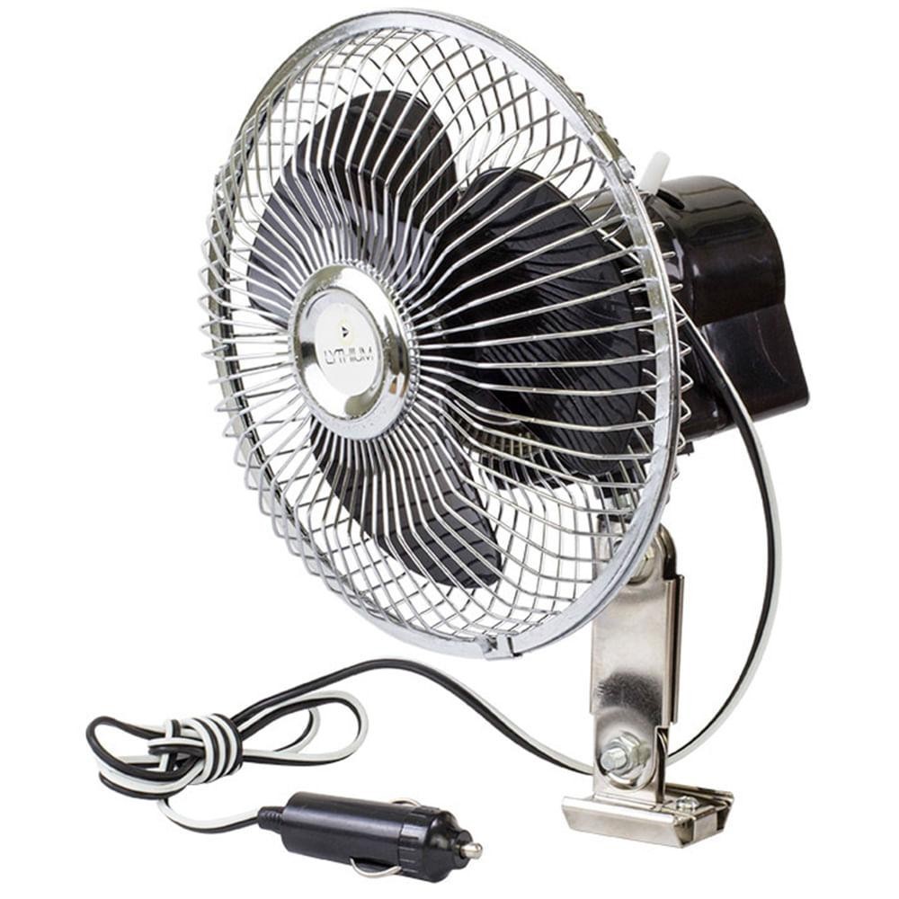 Ventilador Automotivo 6 Polegadas 24v Giratório Vto