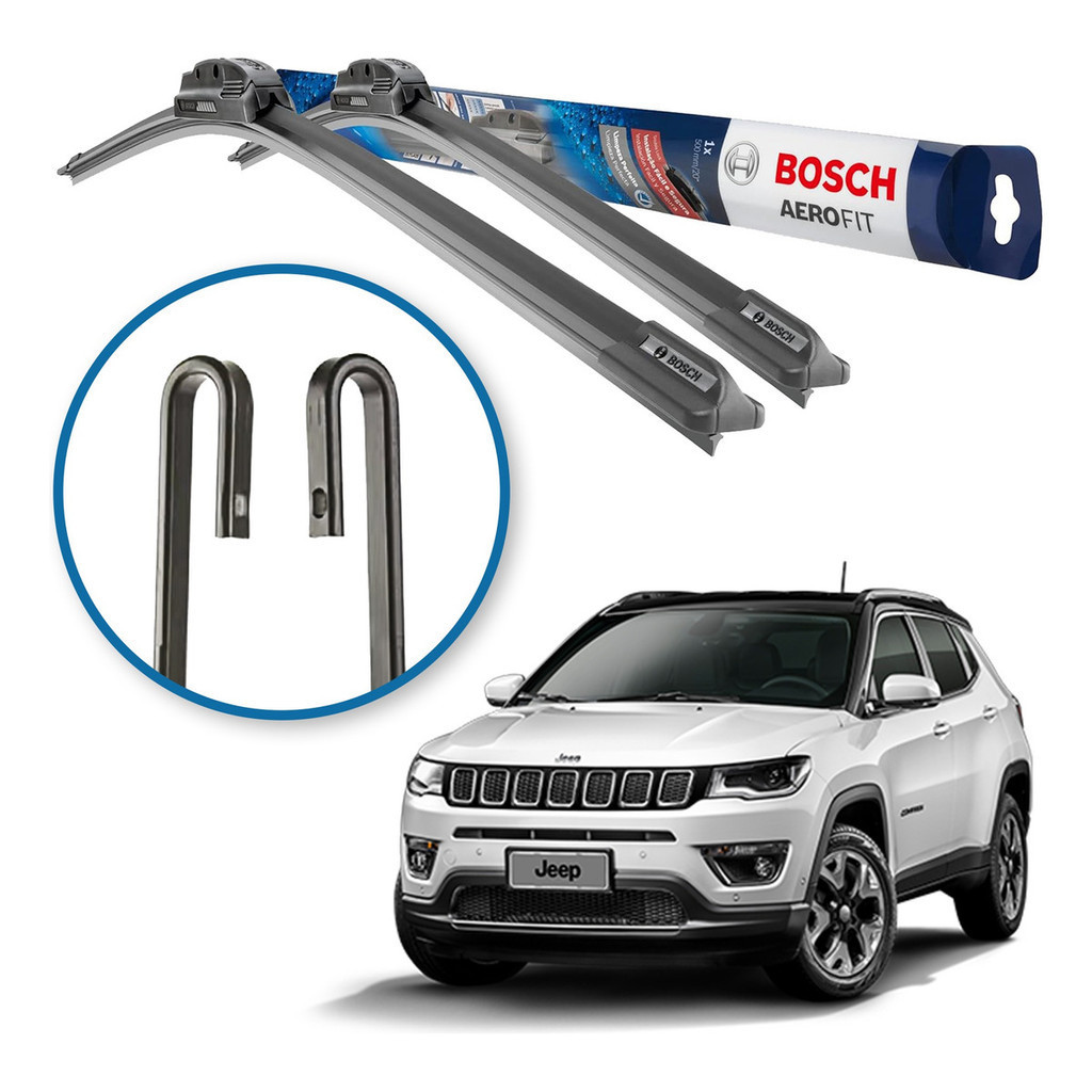 Limpador Parabrisa Original Jeep Compass 2016 2017 2018 2019 Limpador Parabrisa Original Jeep Compass 2016 2017 2018 2019