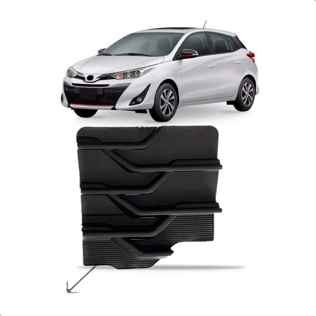 Tampa Reboque para Yaris 2018 a 2022 Parachoque Dianteiro