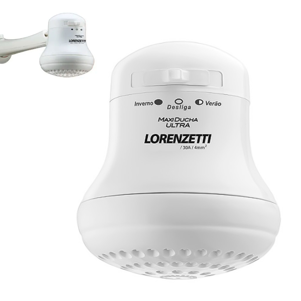 Chuveiro Maxi Ducha 3 Temperaturas 110V Ou 220V 5500W Banho Banheiro Água Quente – LORENZETTI