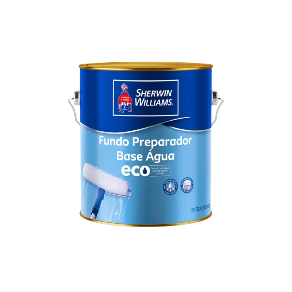 Fundo Preparador Para Paredes Base Água Galão 3.6l Eco Sw