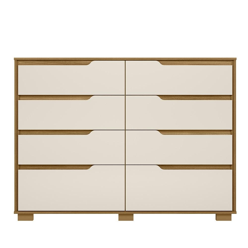 Comoda Georgia Quarto com 8 Gavetas