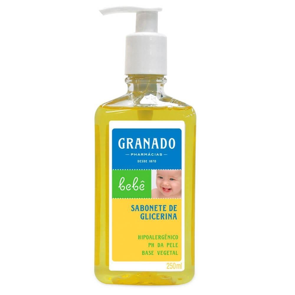 SABONETE LÍQUIDO GRANADO BEBÊ GLICERINA COM 250ML SABONETE LÍQUIDO GRANADO BEBÊ GLICERINA COM 250ML