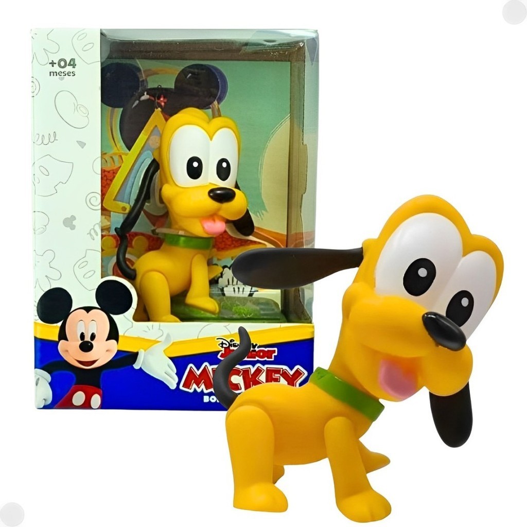 Boneco Pluto Mickey E Amigos Disney Jr Vinil 12cm 3296 – Lider Boneco Pluto Mickey E Amigos Disney Jr Vinil 12cm 3296 – Lider