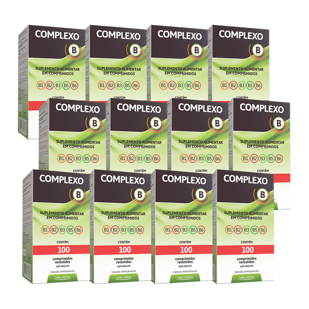 Kit 12 und Complexo B 100 Cpr Arte Nativa Kit 12 und Complexo B 100 Cpr Arte Nativa