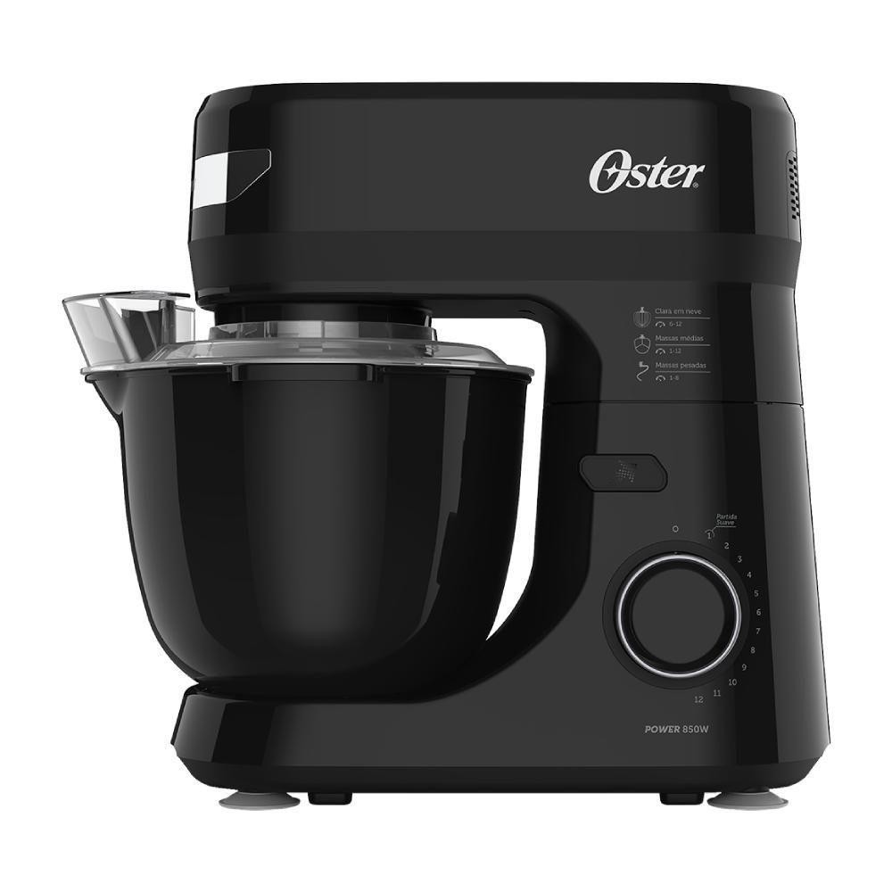 Batedeira Planetária Oster 4L 850W Preta 220V OBAT640-220 Batedeira Planetária Oster 4L 850W Preta 220V OBAT640-220
