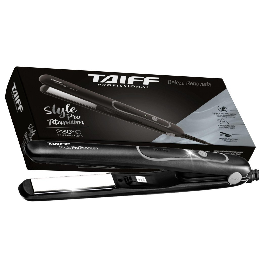 Chapinha prancha de cabelo taiff Style pro titanium bivolt Chapinha prancha de cabelo taiff Style pro titanium bivolt