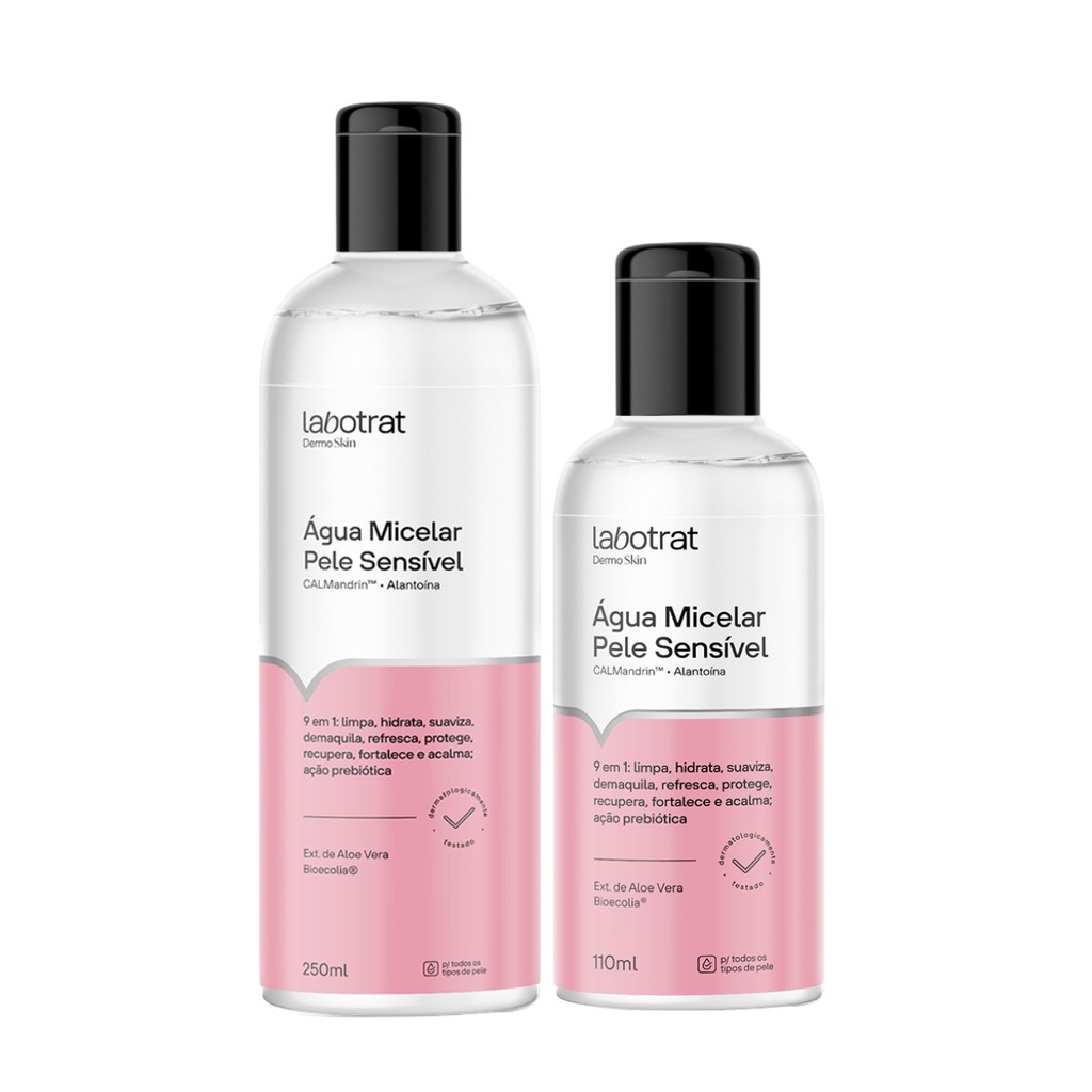 Água Micelar Pele Sensível Limpa Hidrata Dermo Skin Labotrat Água Micelar Pele Sensível Limpa Hidrata Dermo Skin Labotrat