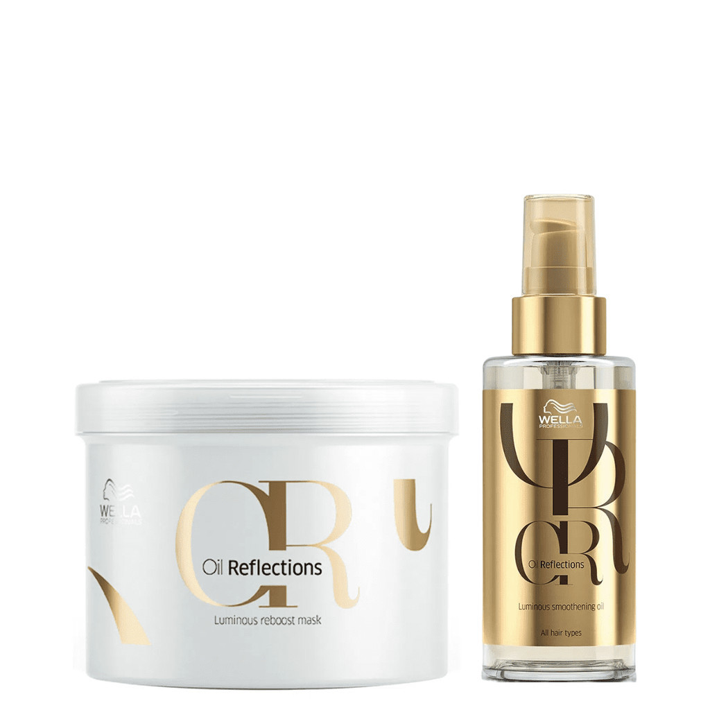 Kit Máscara Oil Reflections 500ml e Oil Reflections 100ml Kit Máscara Oil Reflections 500ml e Oil Reflections 100ml