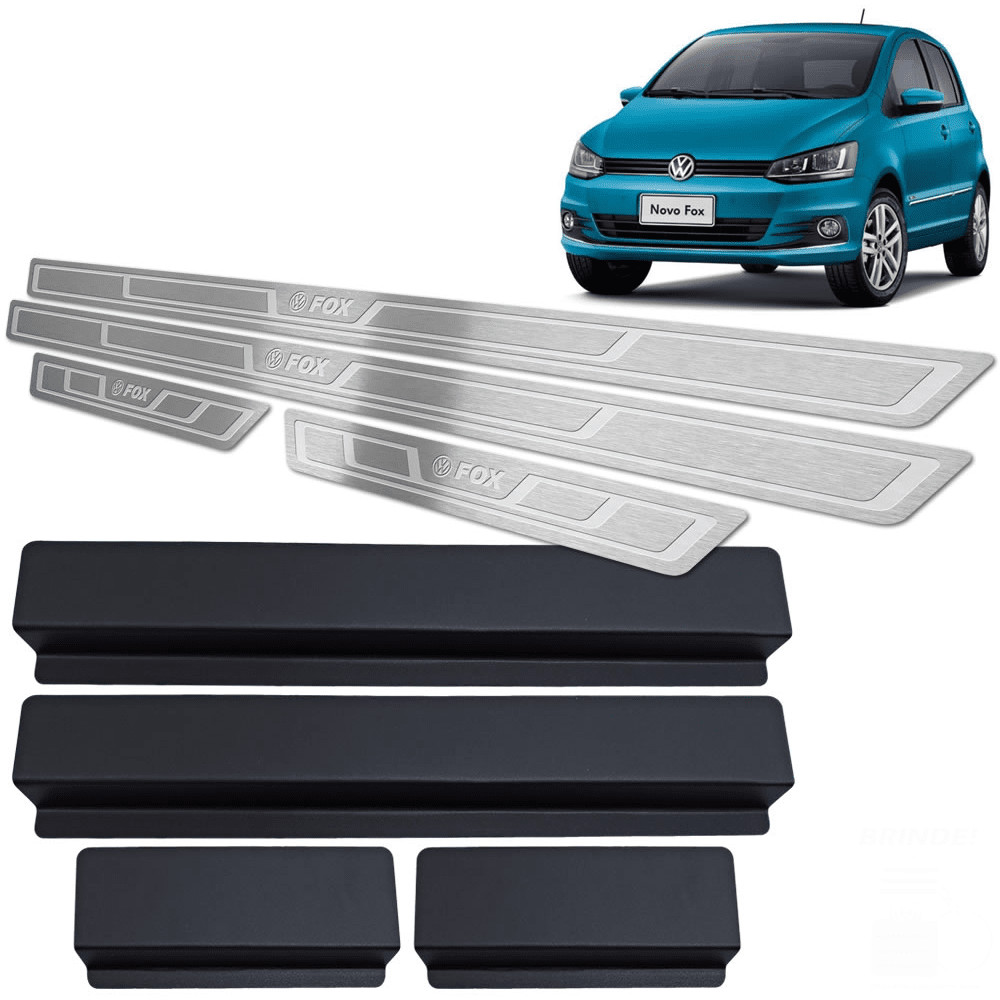Soleira de Porta Fox 2015 até 2021 – Aço Inox Soleira de Porta Fox 2015 até 2021 – Aço Inox