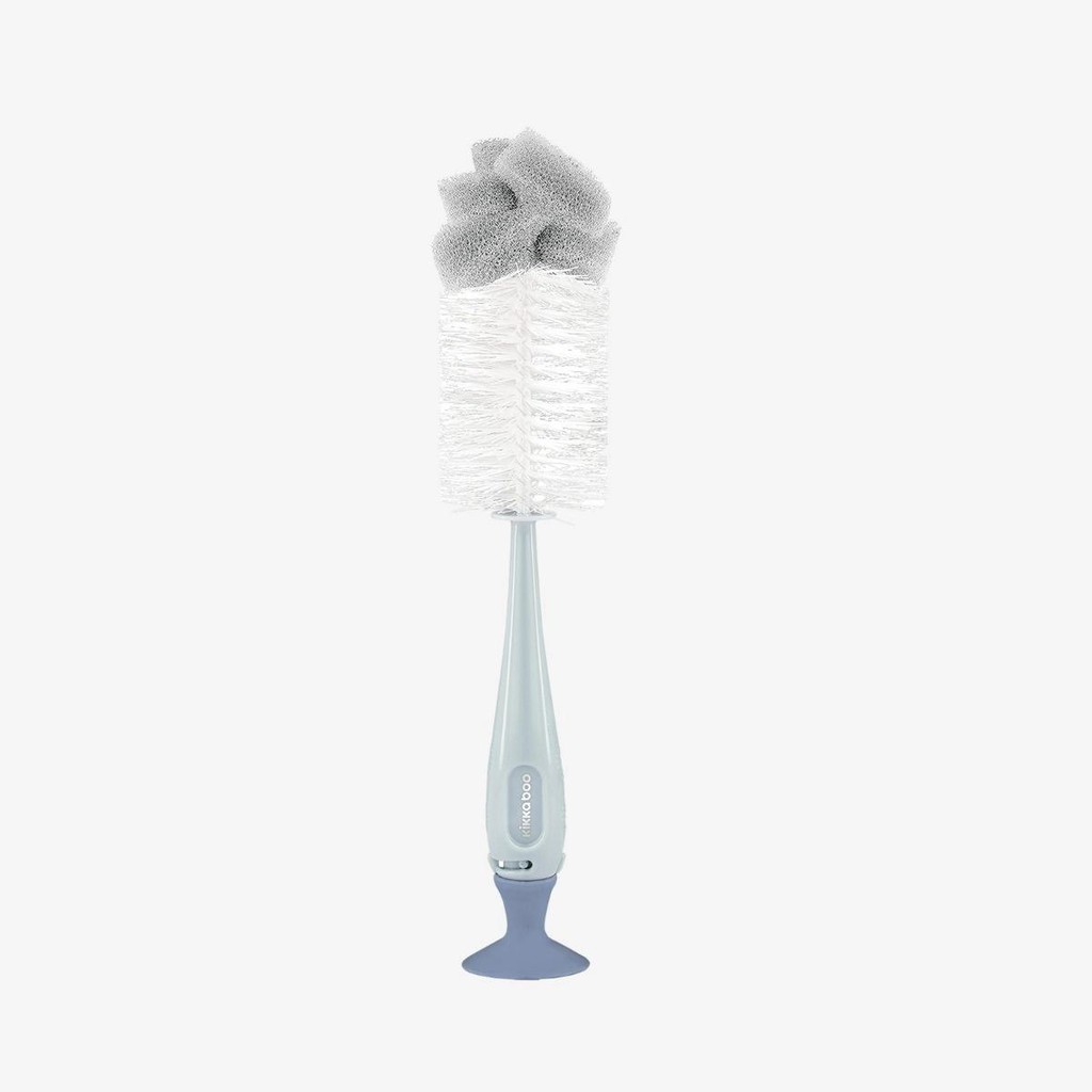 Escova Para Lavar Mamadeira 2 em 1 Blue KikkaBoo Escova Para Lavar Mamadeira 2 em 1 Blue KikkaBoo
