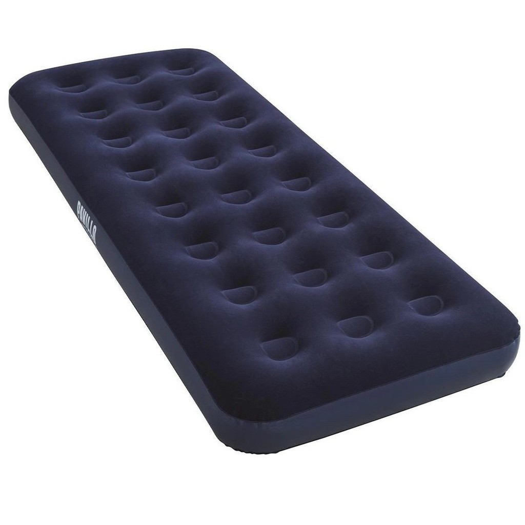 Colchão Inflável Solteiro Camping Resistente com Kit Reparo Colchão Inflável Solteiro Camping Resistente com Kit Reparo
