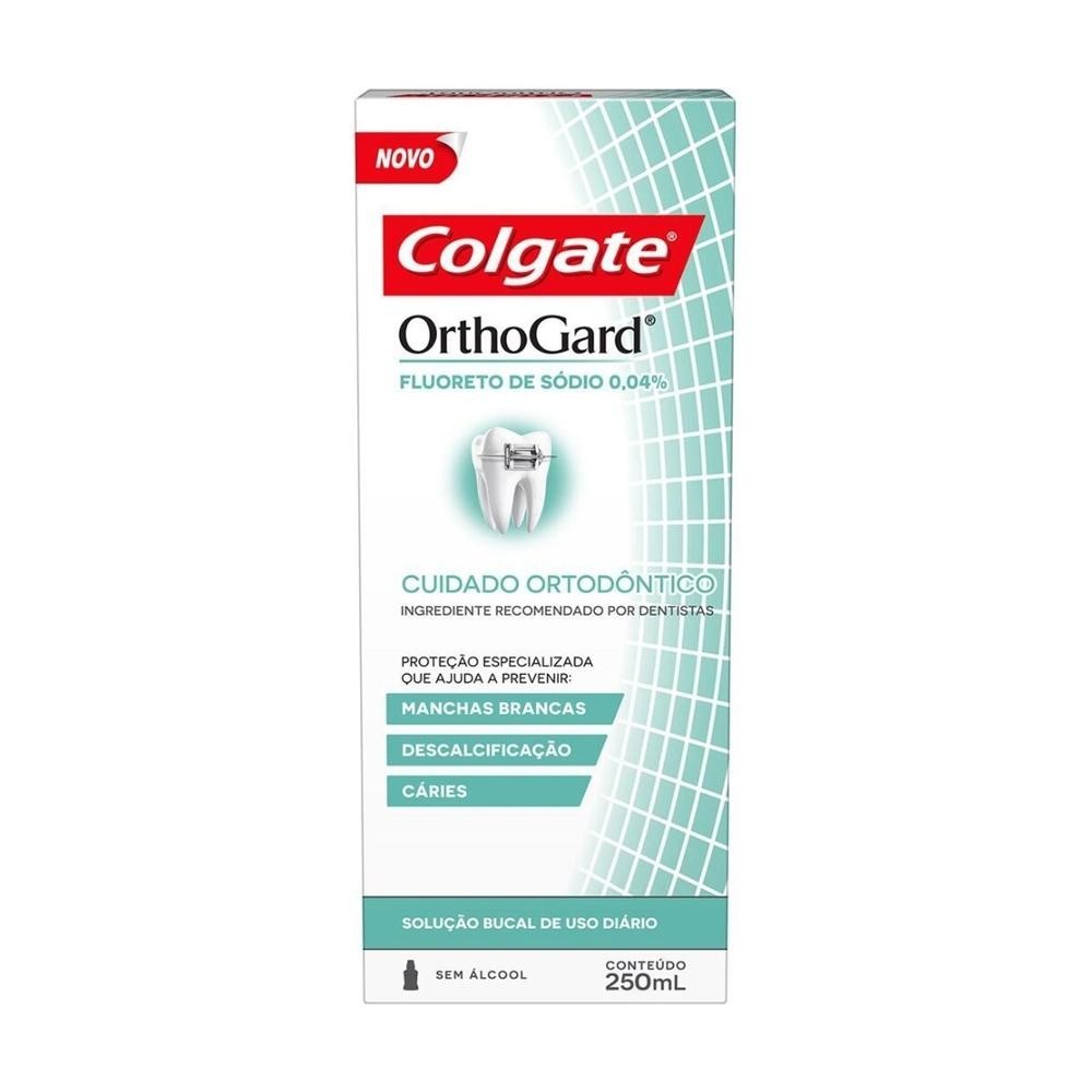 Enxaguante Bucal Colgate Orthogard 250ml Enxaguante Bucal Colgate Orthogard 250ml