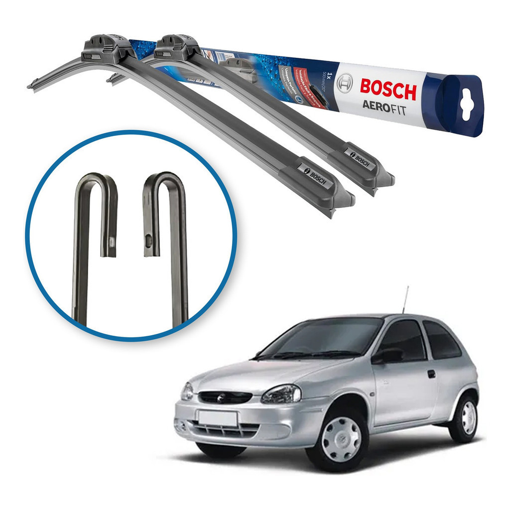 Palheta Limpador Parabrisa Bosch Gm Corsa 2001 2002 2003 Palheta Limpador Parabrisa Bosch Gm Corsa 2001 2002 2003