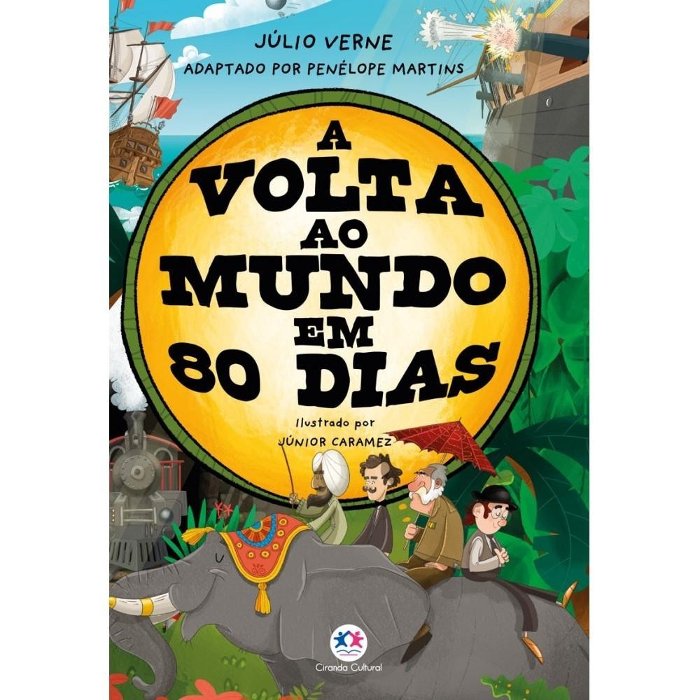 Livro A volta ao mundo em 80 dias