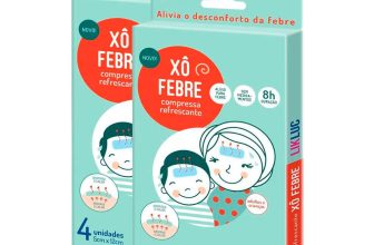 Kit 2 Xô Febre Compressa Adesiva Refrescante LikLuc 4 Unidades - Health Monitors & Tests vendido por Drogaria  Araujo