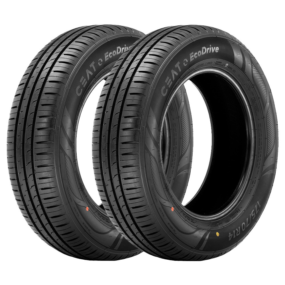 Jogo 2 Pneus Ceat Aro 14 EcoDrive 175/70R14 88T XL Jogo 2 Pneus Ceat Aro 14 EcoDrive 175/70R14 88T XL