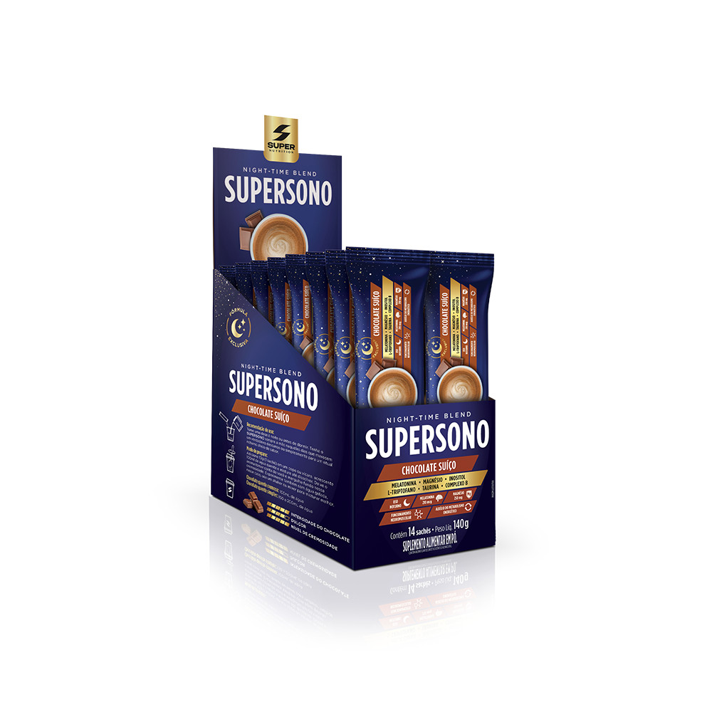 Stick Supersono Chocolate Suíço (14 unidades) Stick Supersono Chocolate Suíço (14 unidades)