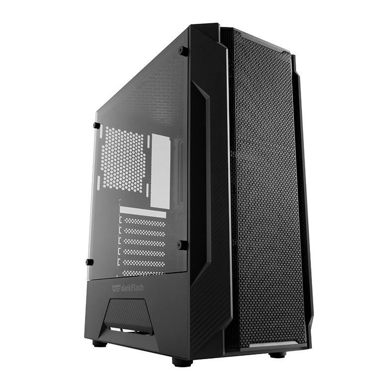 Gabinete Gamer Aigo DarkFlash Leo Preto Lateral Vidro Aigo-DarkFlash-Leo Gabinete Gamer Aigo DarkFlash Leo Preto Lateral Vidro Aigo-DarkFlash-Leo