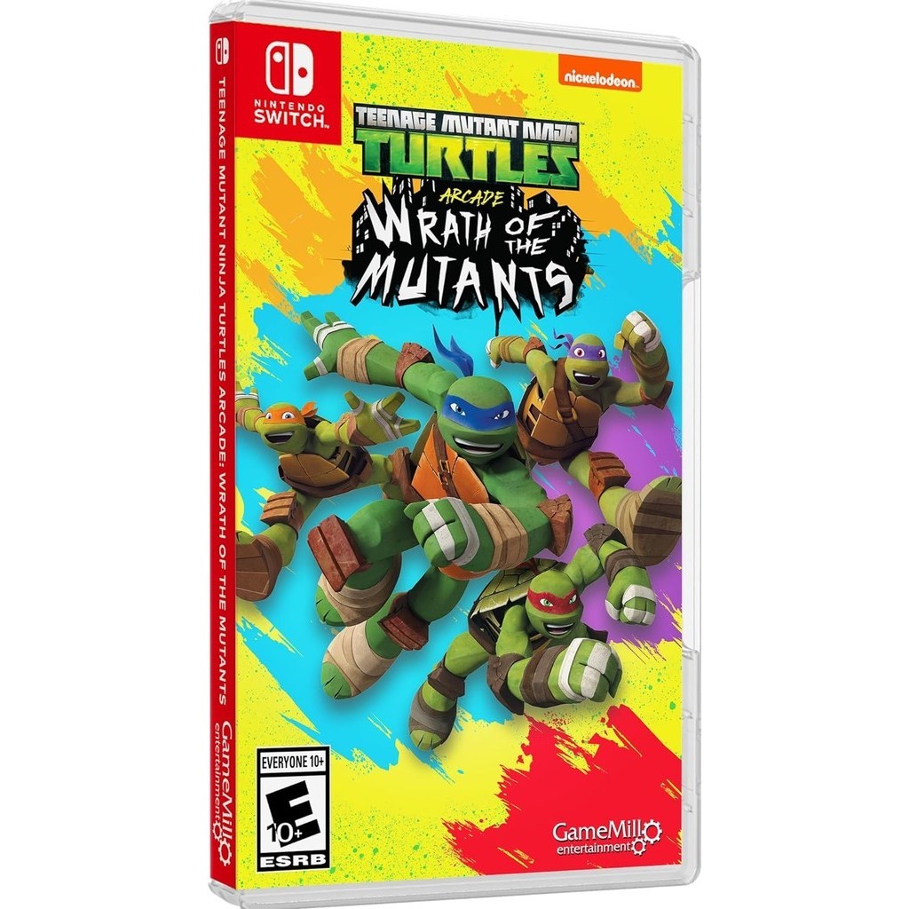 Teenage Mutant Ninja Turtles Arcade Wrath of the Mutants Switch Midia Fisica Teenage Mutant Ninja Turtles Arcade Wrath of the Mutants Switch Midia Fisica