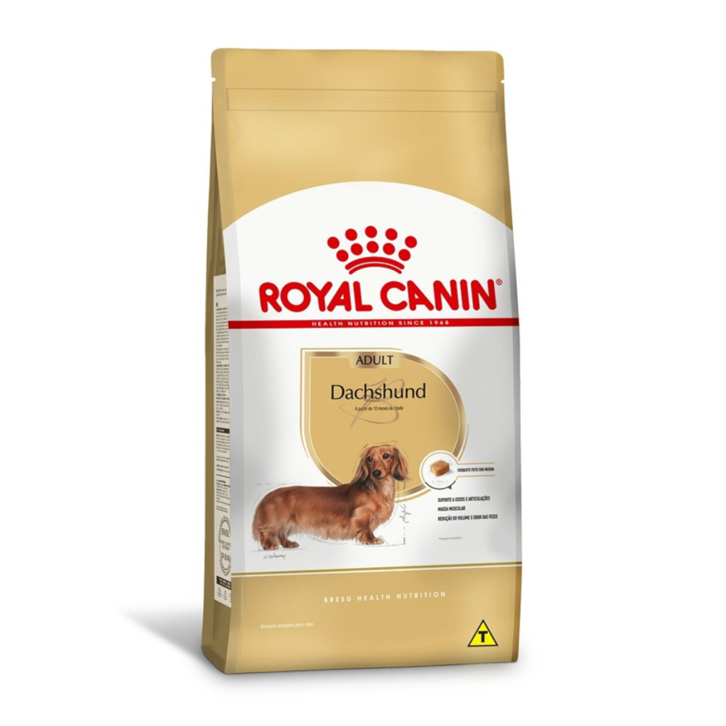 Ração Royal Canin Dachshund Adult Cães Adultos de Raças Pequenas 2,5kg Ração Royal Canin Dachshund Adult Cães Adultos de Raças Pequenas 2,5kg