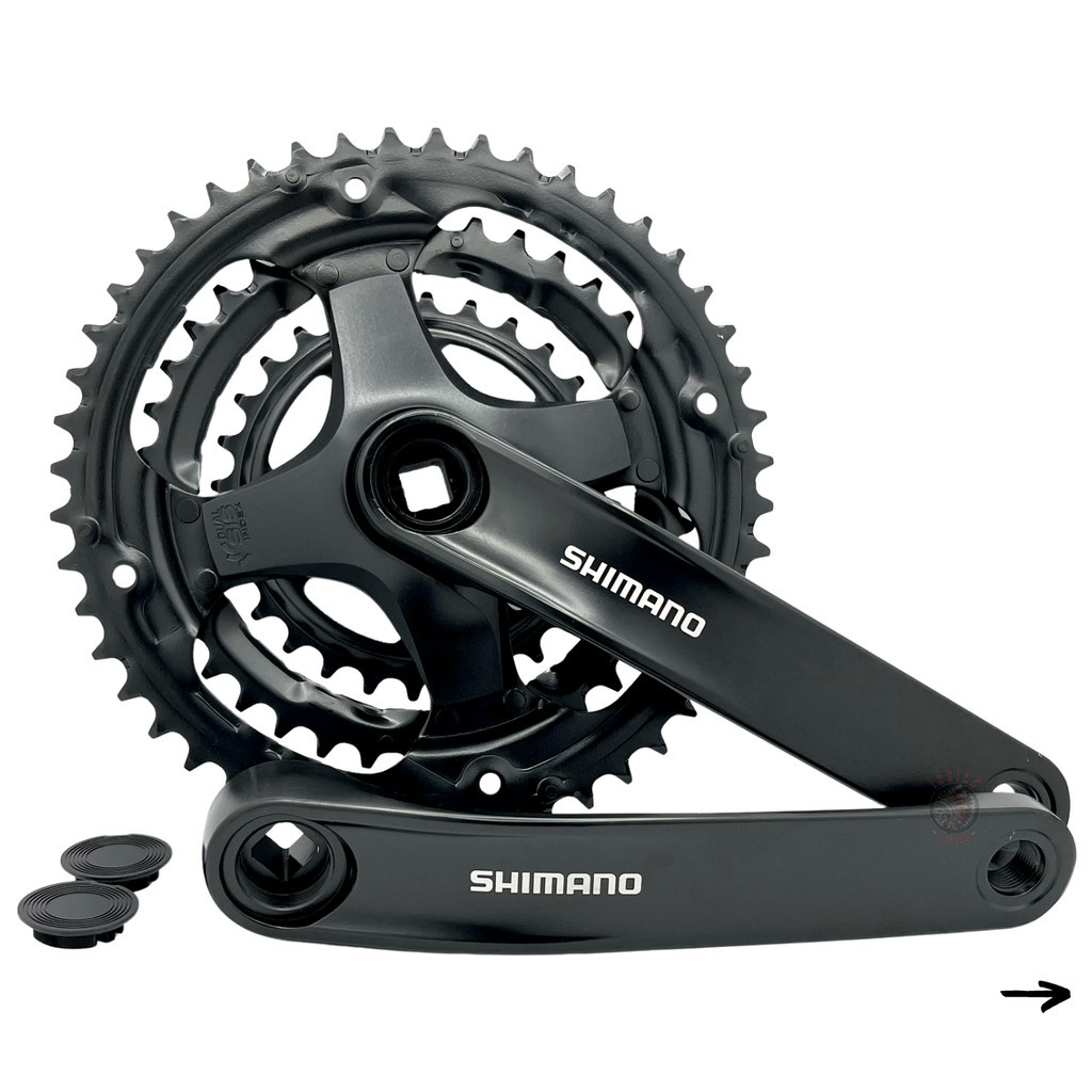 PEDIVELA SHIMANO TOURNEY FC-TY301 175MM PONTA QUADRADA – COROAS 48/38/28 – 3X7V / 3X8V PEDIVELA SHIMANO TOURNEY FC-TY301 175MM PONTA QUADRADA – COROAS 48/38/28 – 3X7V / 3X8V