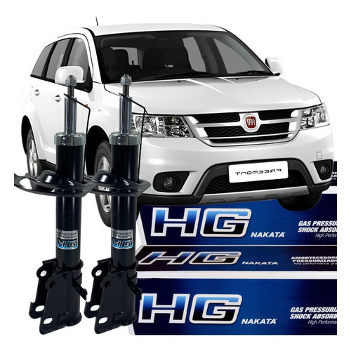 Kit Amortecedor Dianteiro Nakata Fiat Freemont 2.4 2010 2012
