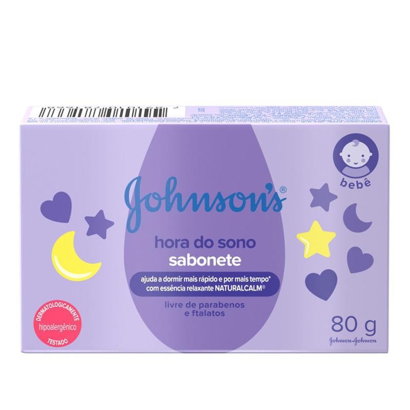 Sabonete em Barra Johnson’s Baby Hora do Sono 80g Sabonete em Barra Johnson’s Baby Hora do Sono 80g