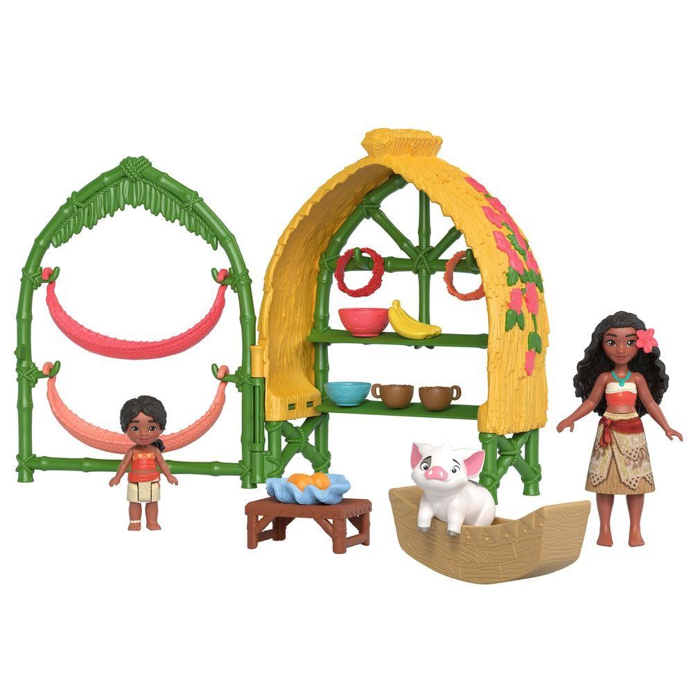 Moana 2 Casa Moana e Simea com Pua e Acessórios – Mattel Moana 2 Casa Moana e Simea com Pua e Acessórios – Mattel