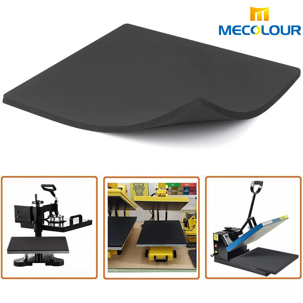 Manta Silicone Esponjosa Borracha Para Prensa Plana 40x60cm Mecolour Manta Silicone Esponjosa Borracha Para Prensa Plana 40x60cm Mecolour