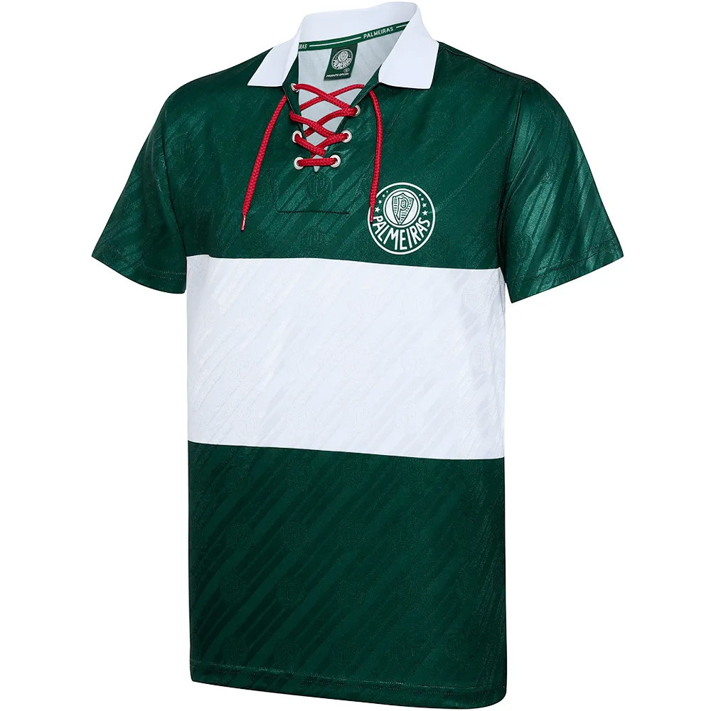 Camisa Palmeiras Retrô 1996 Manga Curta Masculina Oficial Camisa Palmeiras Retrô 1996 Manga Curta Masculina Oficial