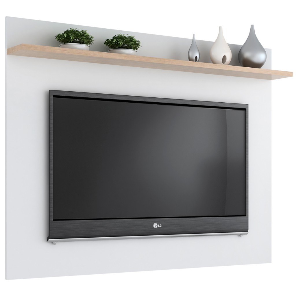 Painel para Tv Até 50 Polegadas Benevello 1 Prateleira Painel para Tv Até 50 Polegadas Benevello 1 Prateleira