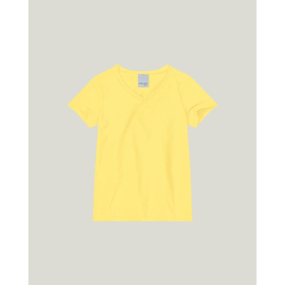 Blusa Infantil Menina Decote V Em Cotton Light Malwee Kids Blusa Infantil Menina Decote V Em Cotton Light Malwee Kids