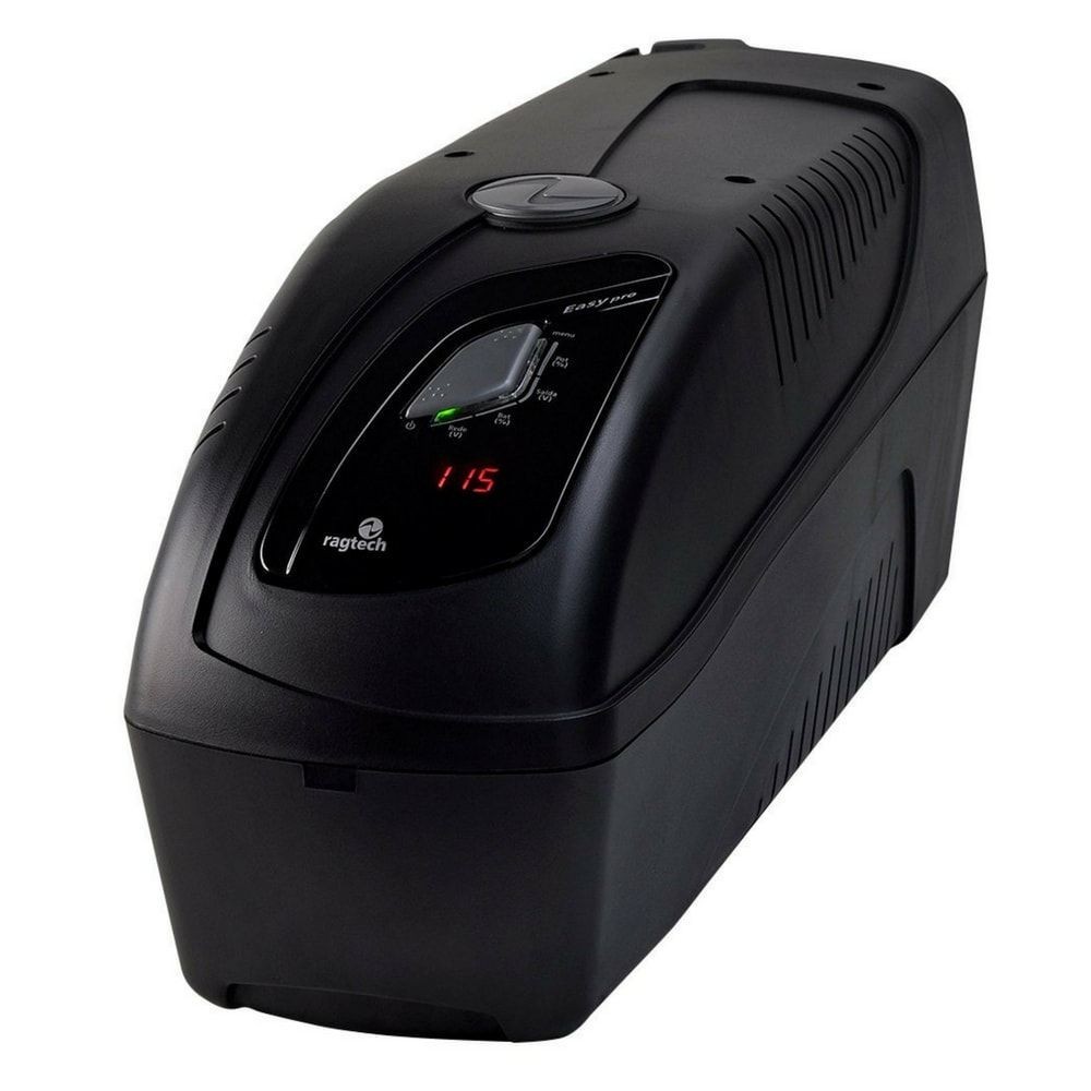 Nobreak Ragtech 1400VA 4035 Senoidal Easy Pro Bivolt Preto Automático Proteção Eletrônica Energia Nobreak Ragtech 1400VA 4035 Senoidal Easy Pro Bivolt Preto Automático Proteção Eletrônica Energia