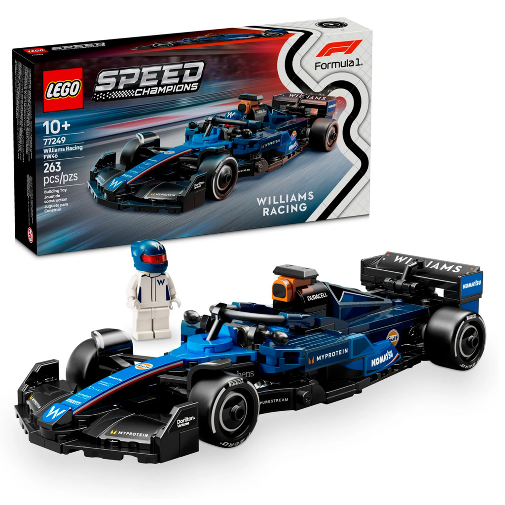 LEGO Speed Champions Williams Racing FW46 F1 77249 LEGO Speed Champions Williams Racing FW46 F1 77249