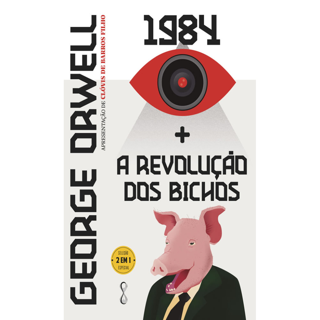 GEORGE ORWELL 1984 + A REVOLUÇÃO DOS BICHOS 2 EM 1 GEORGE ORWELL 1984 + A REVOLUÇÃO DOS BICHOS 2 EM 1